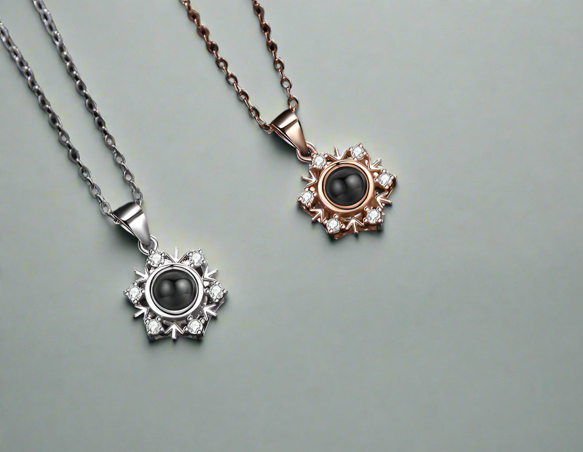 Frozen Whisper Projection Necklace