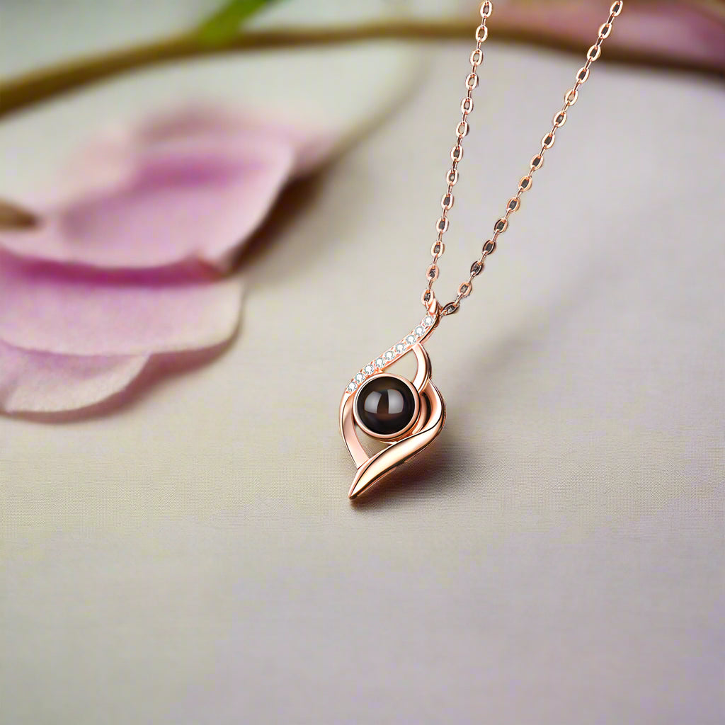 Radiant Glow Projection Necklace