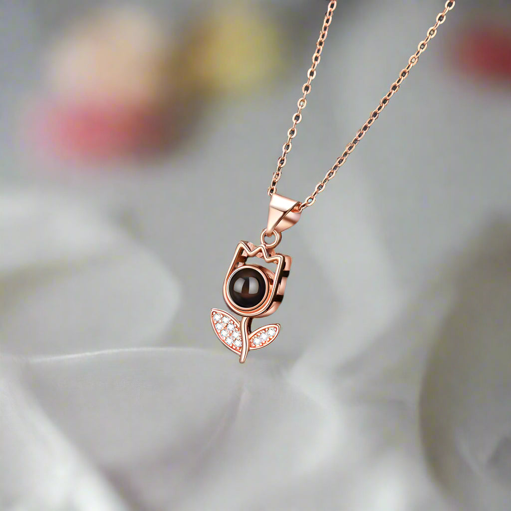 Secret Garden Projection Necklace