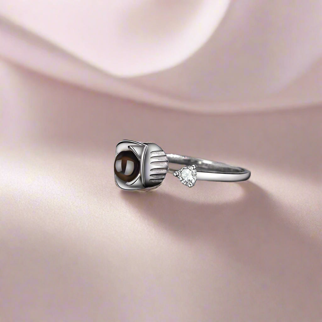 Secret rose Projection Ring