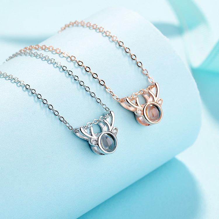 Wild Heart Antler Necklace