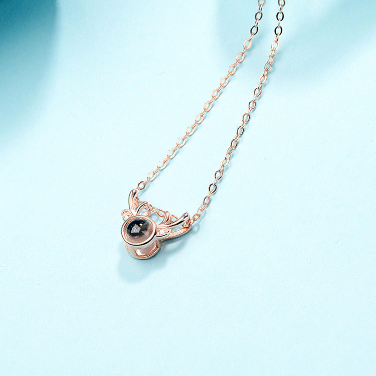 Wild Heart Antler Necklace