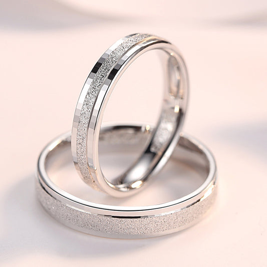 Infinity frost Ring set