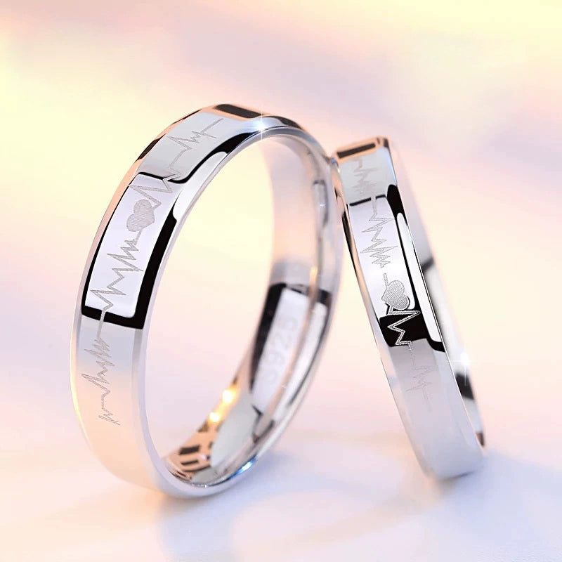 Heart pounding Ring set