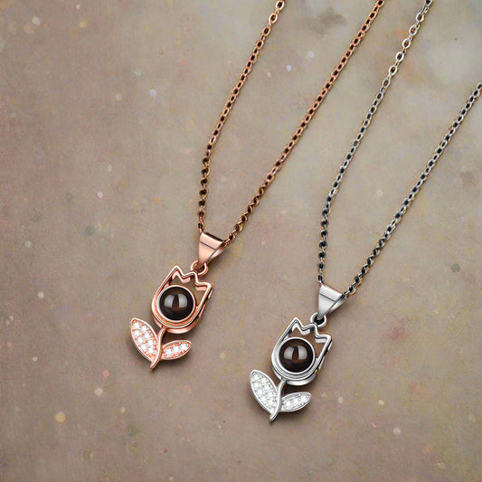 Secret Garden Projection Necklace